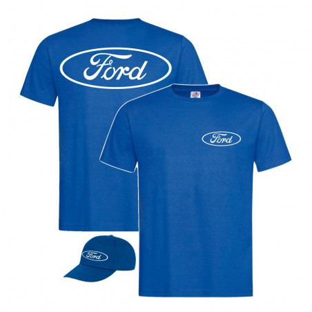 Heren cap met T-shirt Ford