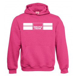 Deutz Sweater Hooded Pink Volw