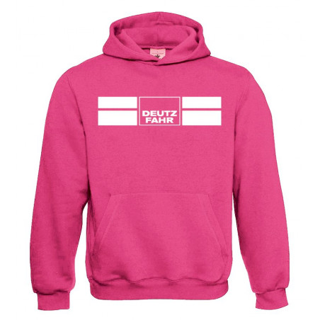 Deutz-Fahr Dames Sweater Hooded Pink