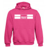 Deutz Sweater Hooded Pink Volw