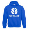New Holland Kinder Sweater Hooded Royal