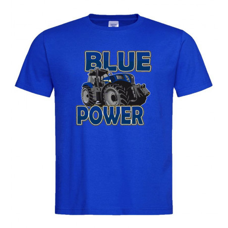 Kinder T-shirt Blue Power