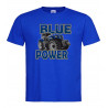 Kinder T-shirt Blue Power