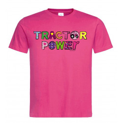 Kinder T-shirt Tractor Power Pink