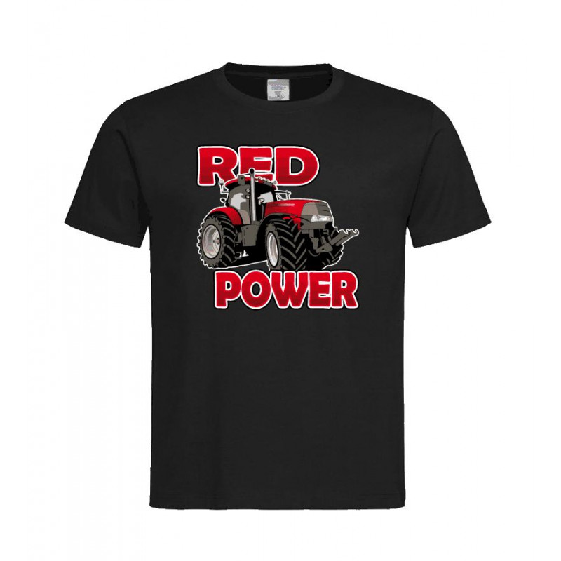 TS Kinder T-shirt Red Power zwart