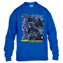 Forrester Sweater Crew Volw  royal