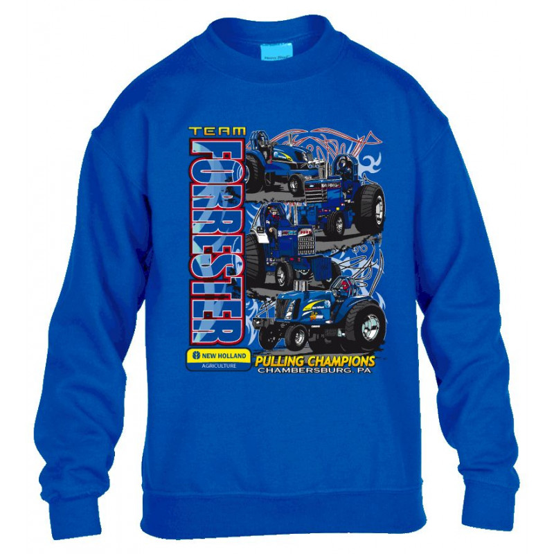 Forrester Sweater Crew Volw  royal