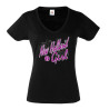 New Holland Dames T-shirt V hals "New Holland Girl"