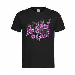 TS NH kids T'shirt V hals "New Holland Girl"