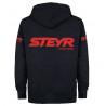 Steyr Zipper Borduur Rood Logo  Volw