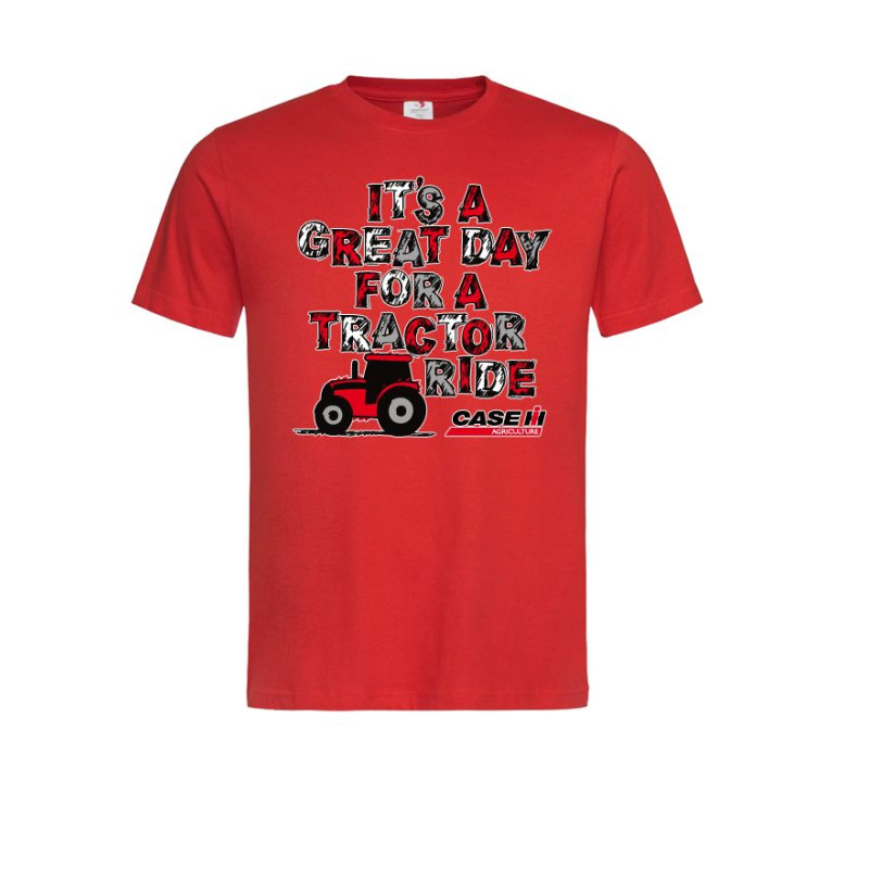 TS T-shirt Tee IT`s A GREAT   voor jongens