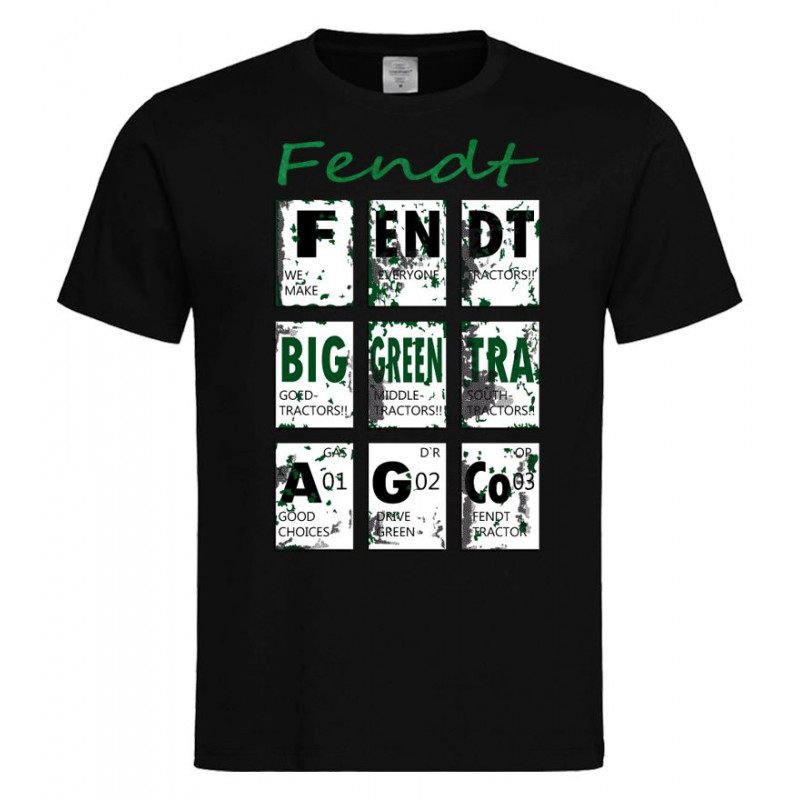 Fendt - heren T-shirt  BLOCKS