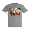 TS T-shirt paard met kat voor meisjes