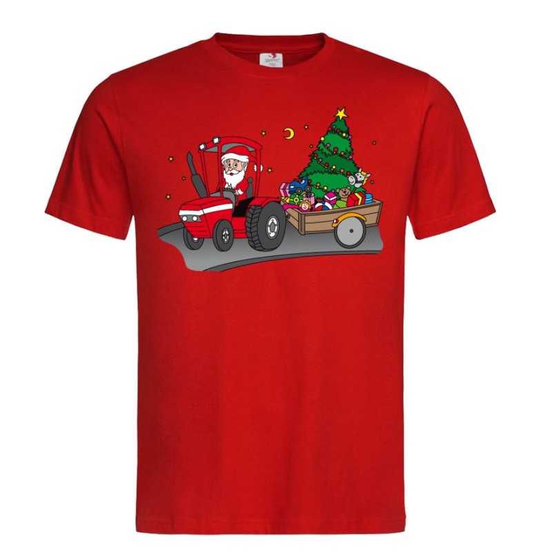 TS T-shirt Kerstman Volw.