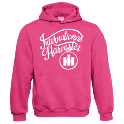 International Harvester Sweater Hooded  Cirkel Pink  volw