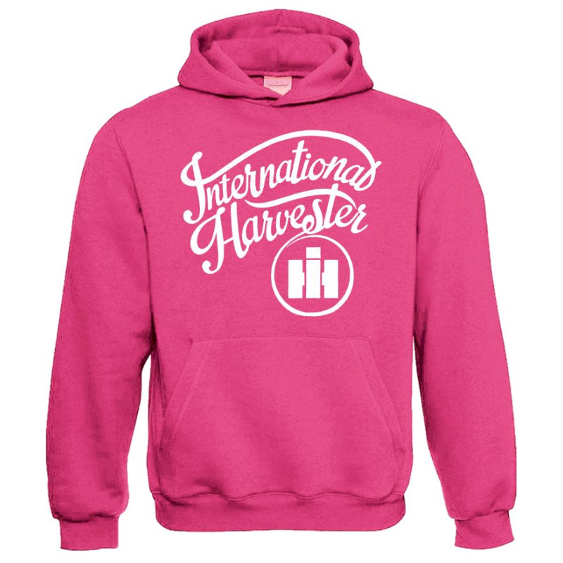 International Harvester Sweater Hooded  Cirkel Pink  volw