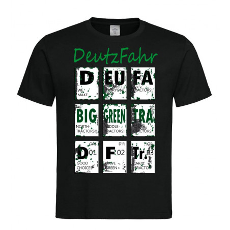 Deutz-Fahr - heren T-shirt    BLOCKS