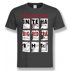 TS Heren T-shirt IH  BIG RED  Antraciet