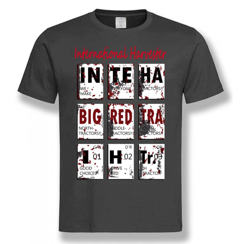 International Harvester - heren T-shirt  BLOCKS