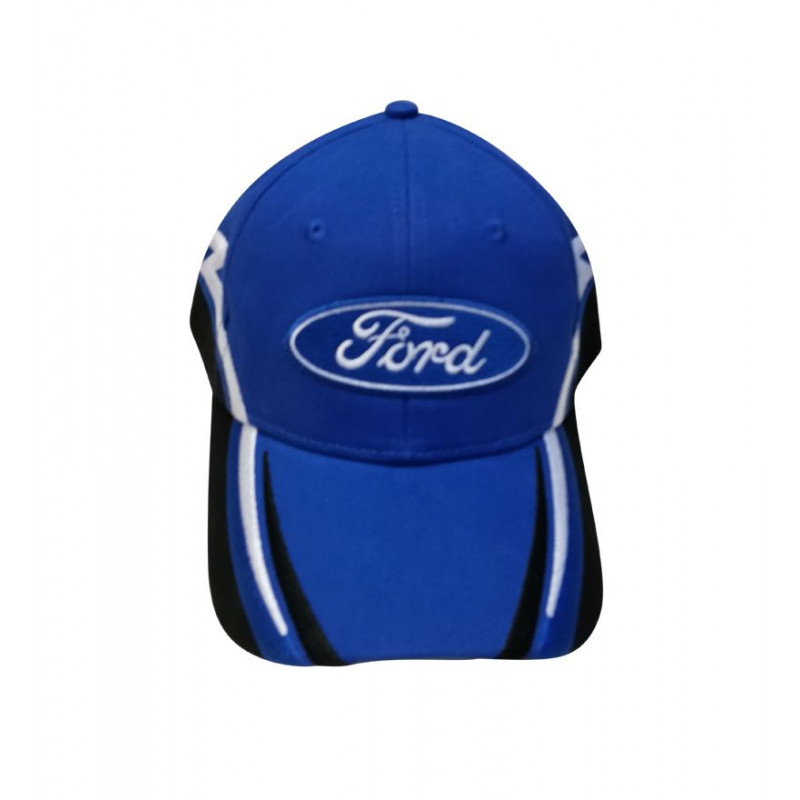 TS Cap Ford Blue-logo Borduur