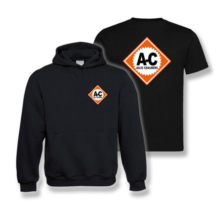 Allis Chalmers sweater hooded plus T-shirt