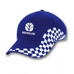 New Holland Cap "Grand Prix"  Royal NH logo