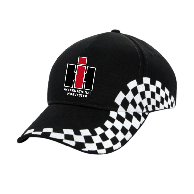 Grand Prix Cap zwart IH logo 