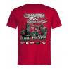Chasin Tail rood T-shirt Volwassenen