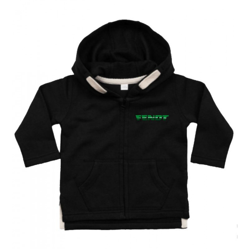 Fendt Zipper Baby Hoodie