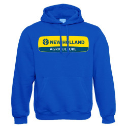 New Holland Sweater Hooded geel logo Volw