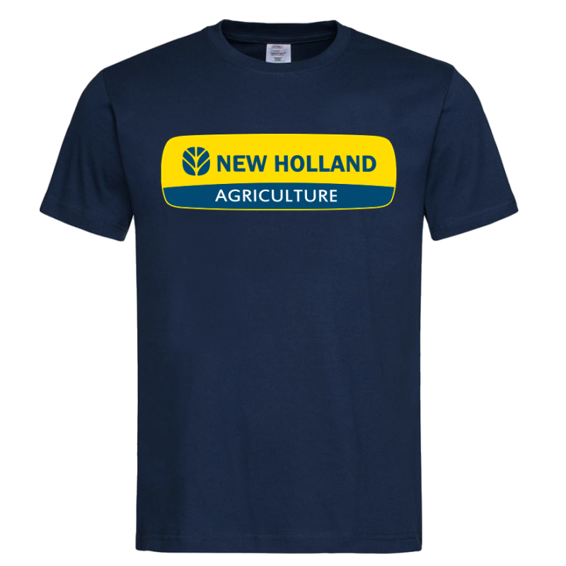 New Holland T-shirt geel logo kids