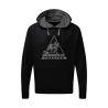 Sweater Hooded diverse merken (Zwart / Grijs met logo)