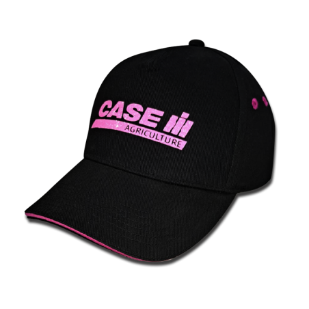 Cap Diverse merken  zwart met pink glitter logo