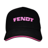 Cap Diverse merken  zwart met pink glitter logo
