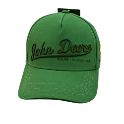 John Deere Cap  3D antraciet