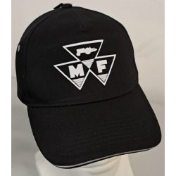 Massey Fergusson cap MF oud logo zwart