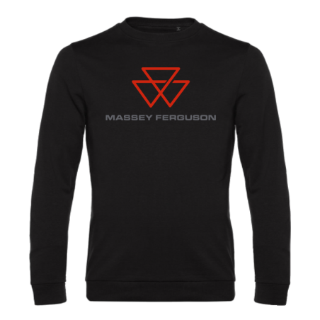 Massey Ferguson Sweater Crew Kids Zwart/Rood