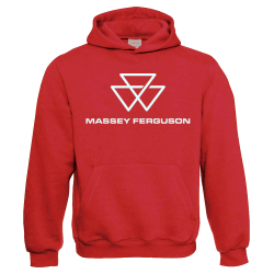 Massey Ferguson Sweater Hooded Volw rood