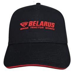 BELARUS CAP ZWART MET LOGO