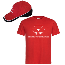Massey Ferguson Logo T-shirt met Cap