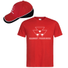 Massey Ferguson Logo T-shirt met Cap