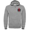 International Harvester Sweater Hooded met logo