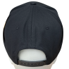 JOHN DEREE Black embroided cap