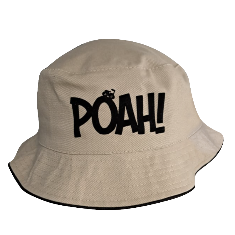 POAH! flock zwart vissershoedje volw