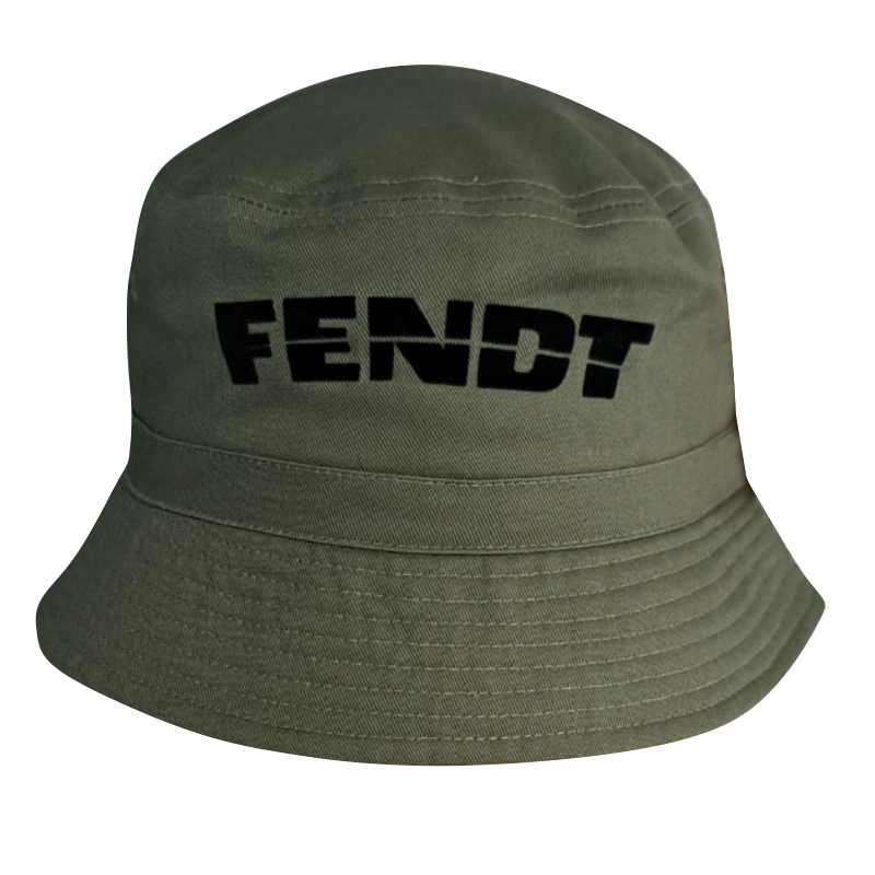 Fendt  Vissershoedje  groen met logo