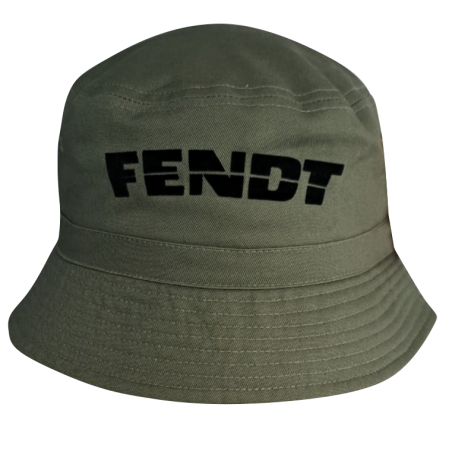 Fendt  Vissershoedje  groen met logo