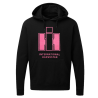 International Harvester Dames Sweater Hooded Pink Glitter