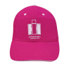 Cap diverse merken Pink cap volw