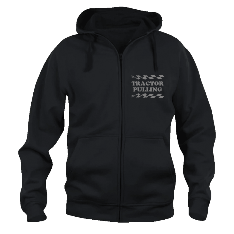 Tractor Pulling Zipper print