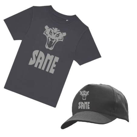 KIDS cap met T-shirt SAME